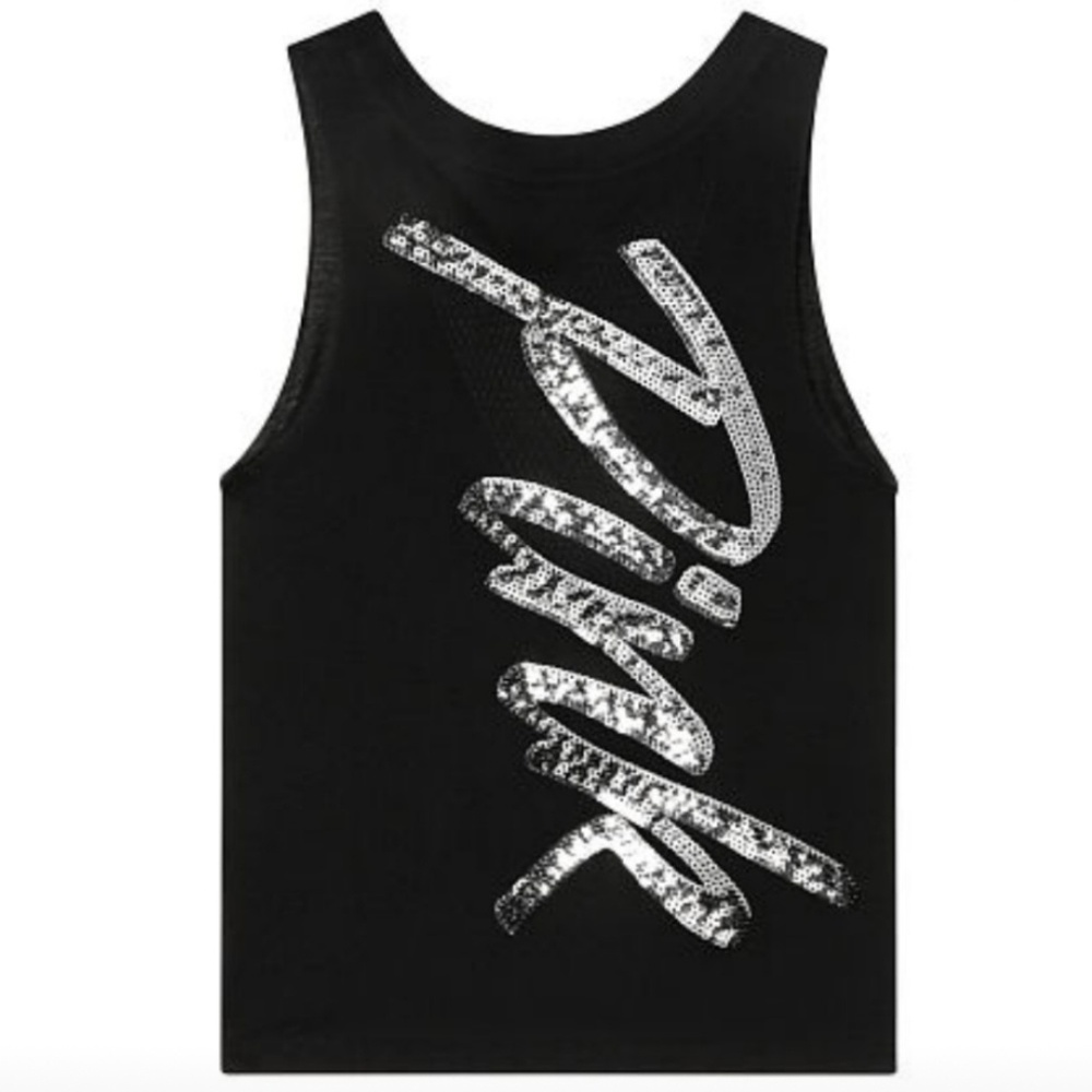 Size S 🌺 PINK VS MUSCLE BLING TANK TOPS - Picture 2 of 6